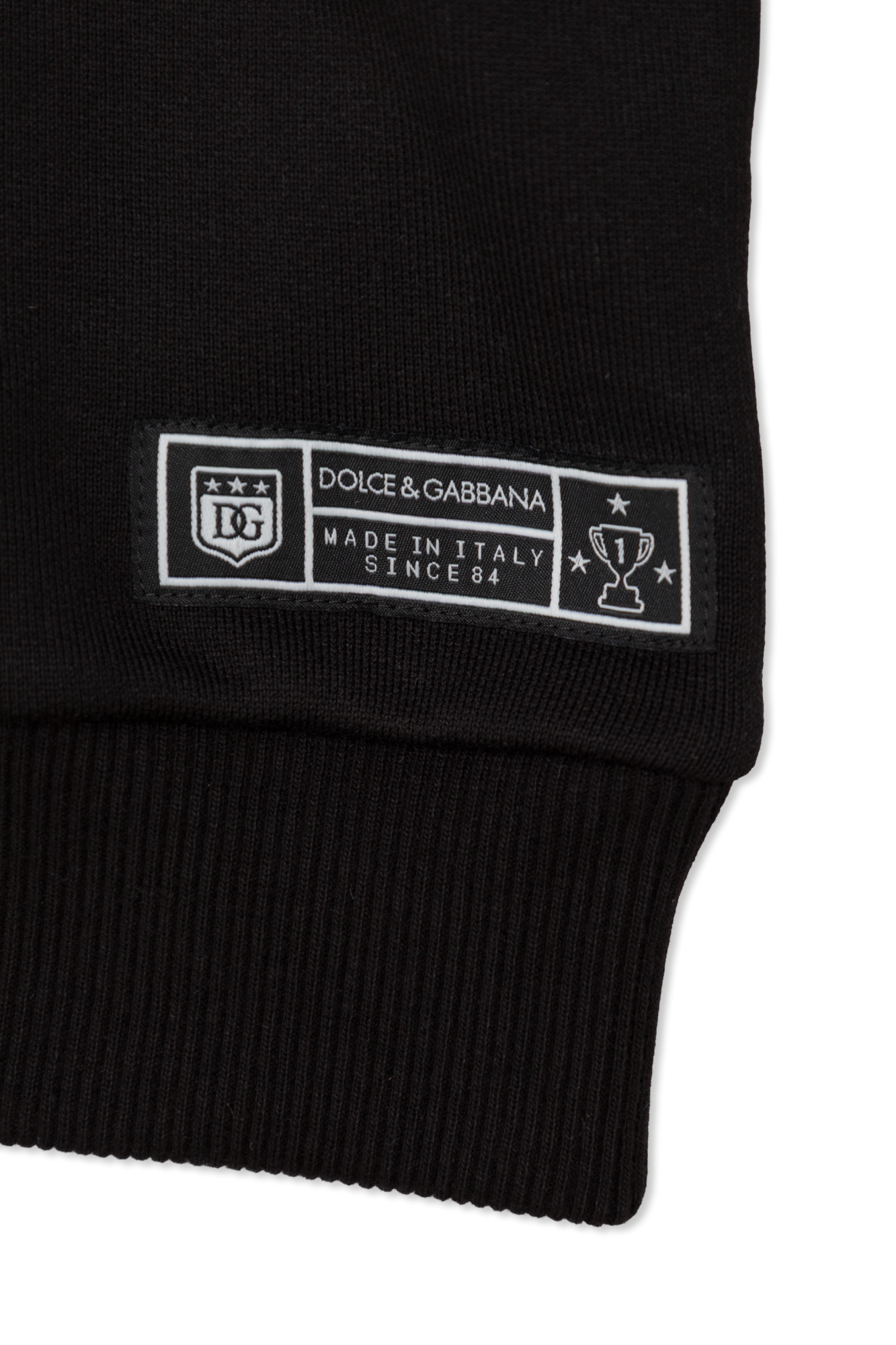 Schwarz Sweatshirt mit Logo Dolce & Gabbana Kids - Vitkac